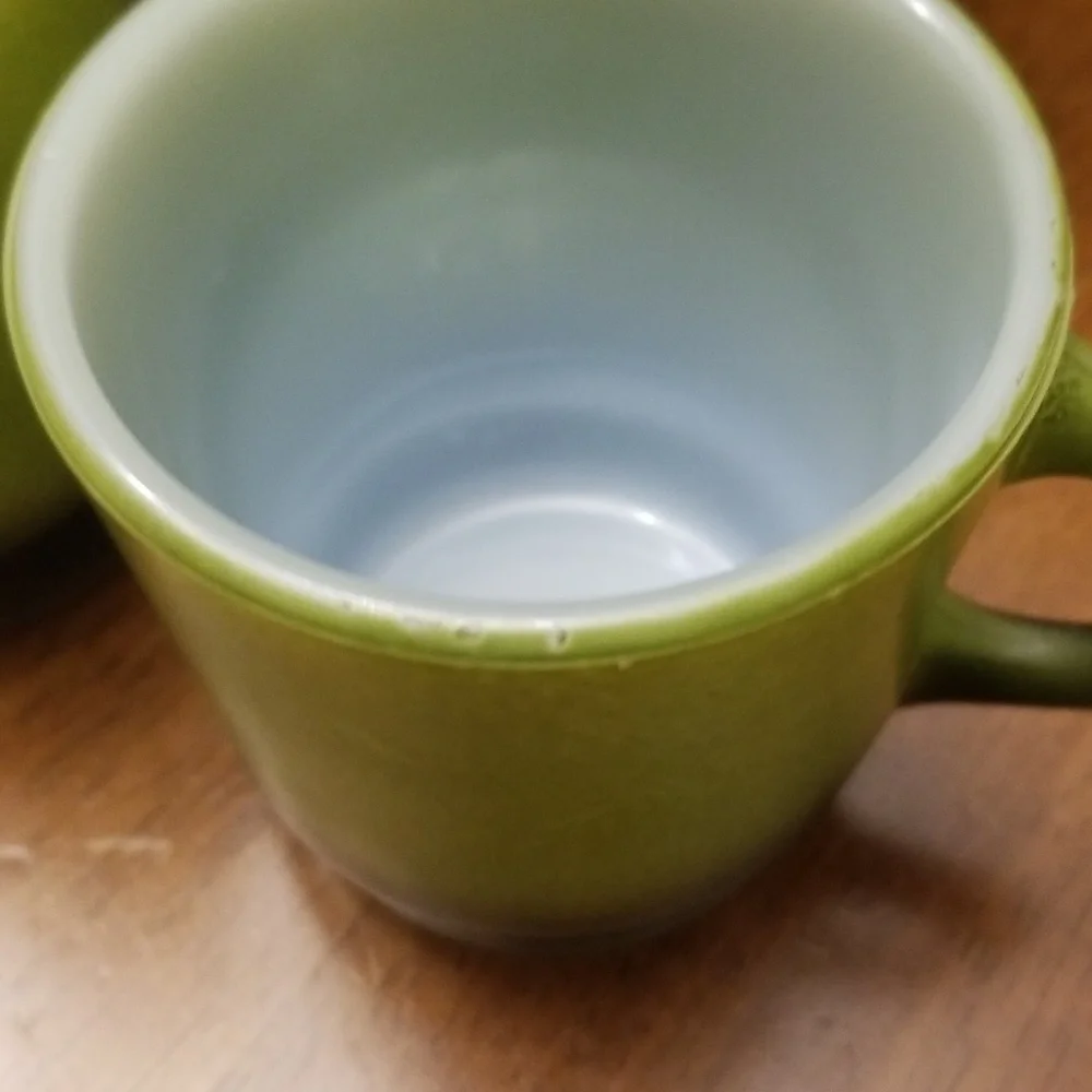 Anchor Hocking Fire-King Ware Cups set of 4 - Picture 7 of 12